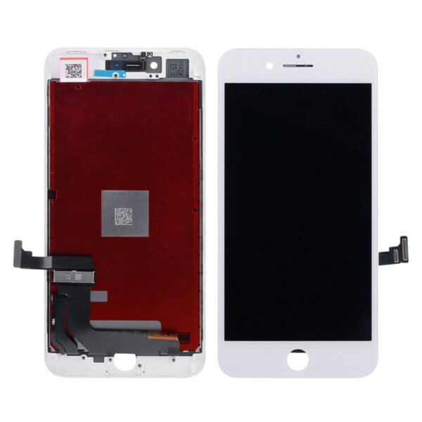 iPhone 8 Plus Display in Weiß Vorder- und Rückseite