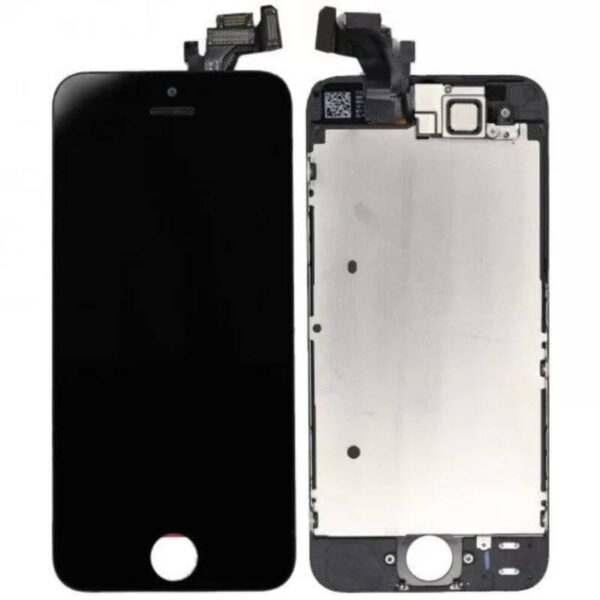 iPhone 5 Display in Schwarz Vorder- und Rückseite
